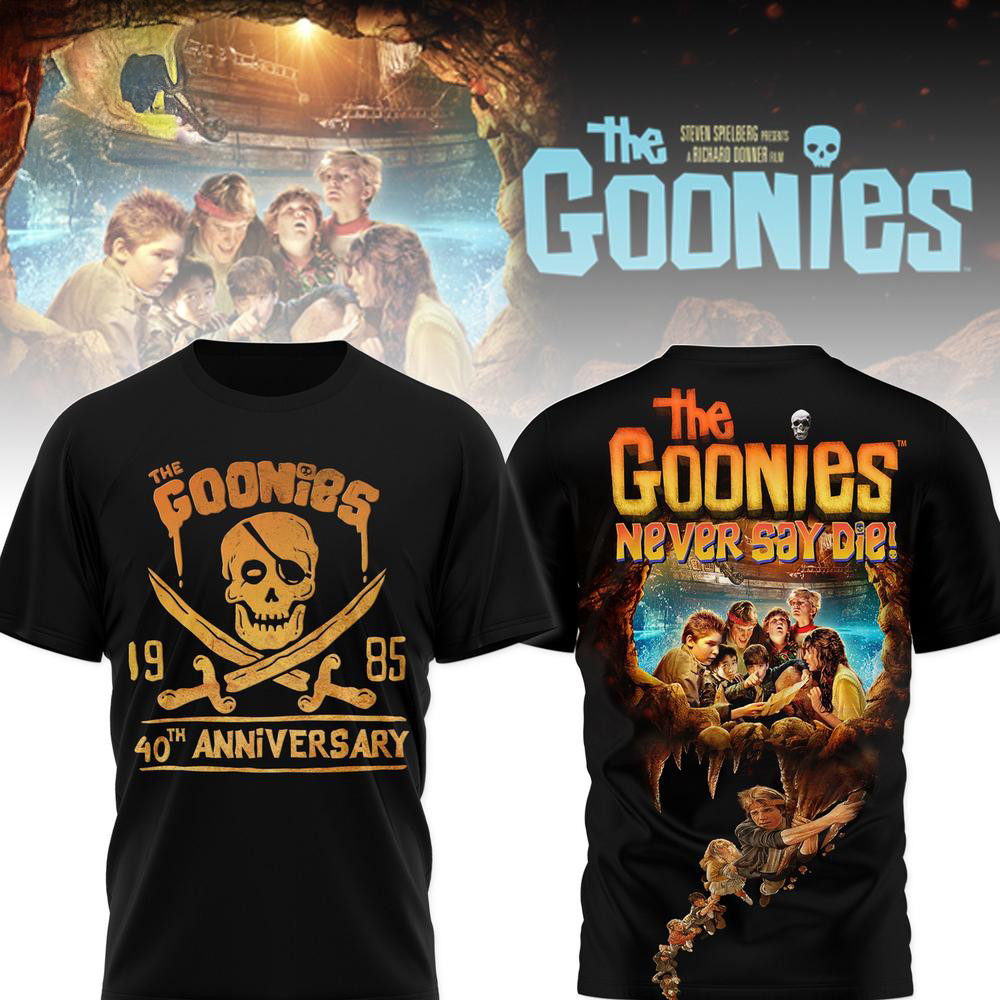 The Goonies 40th Anniversary Merchandise Gift For The Goonies Fans