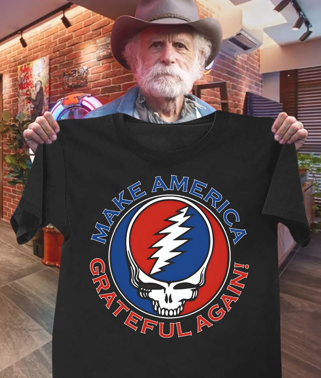 The Grateful Dead Make America Grateful Again Shirt Best Gifts For Rock Fans Father's Day