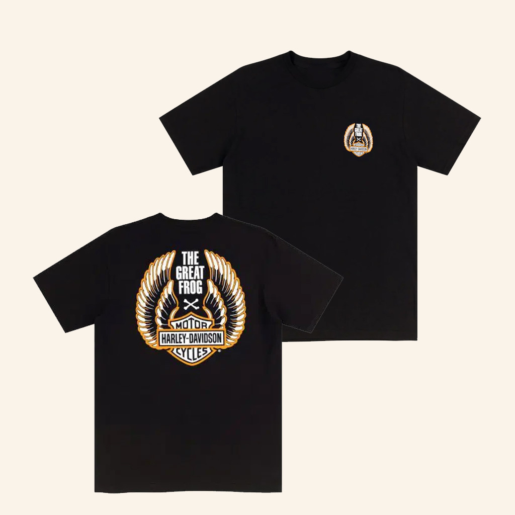 The Great Frog Merch Harley Davidson X TGF Guardian Angel T-Shirt Gifts For Brother