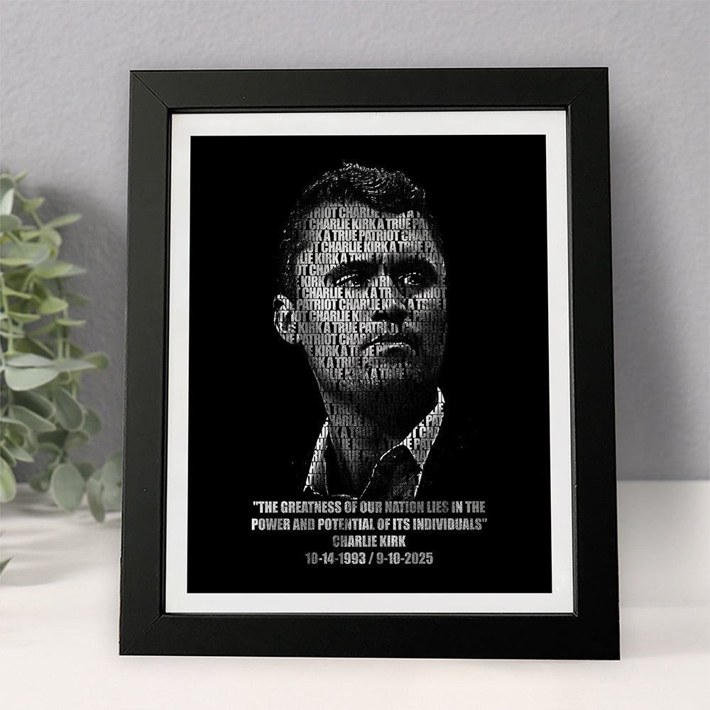The Greatness Of Our Nation Charlie Kirk Poster Best Remembrance CK 47 Merch