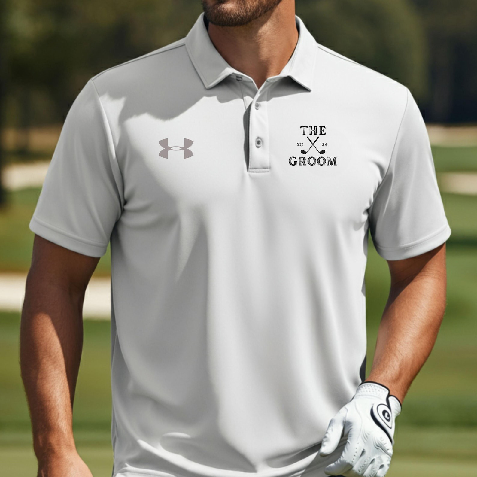 The Groom 2024 Golf Polo Shirt Gifts For The Golfer Who Has Everything
