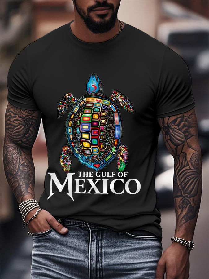 The Gulf Of Mexico Turtle Shirt Deport Elon F Trump Merch Patriotic Gifts For Him