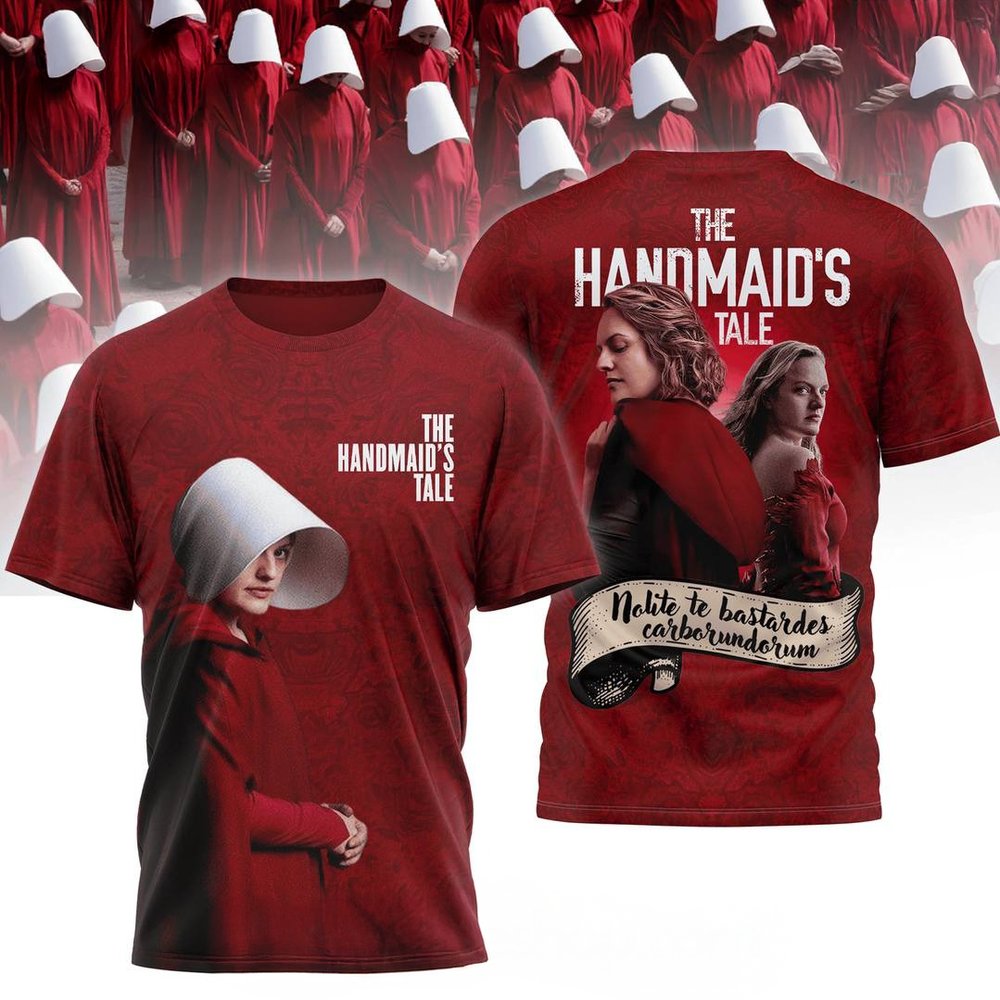 The Handmaids Tale Nolite Te Bastardes Carborundorum Red T-Shirt Best Gift For Fans
