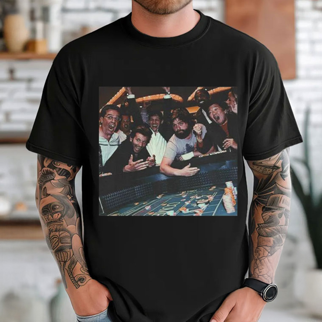 The Hangover Poker Scene Funny Movie Graphic T-Shirt Gifts For Best Friends