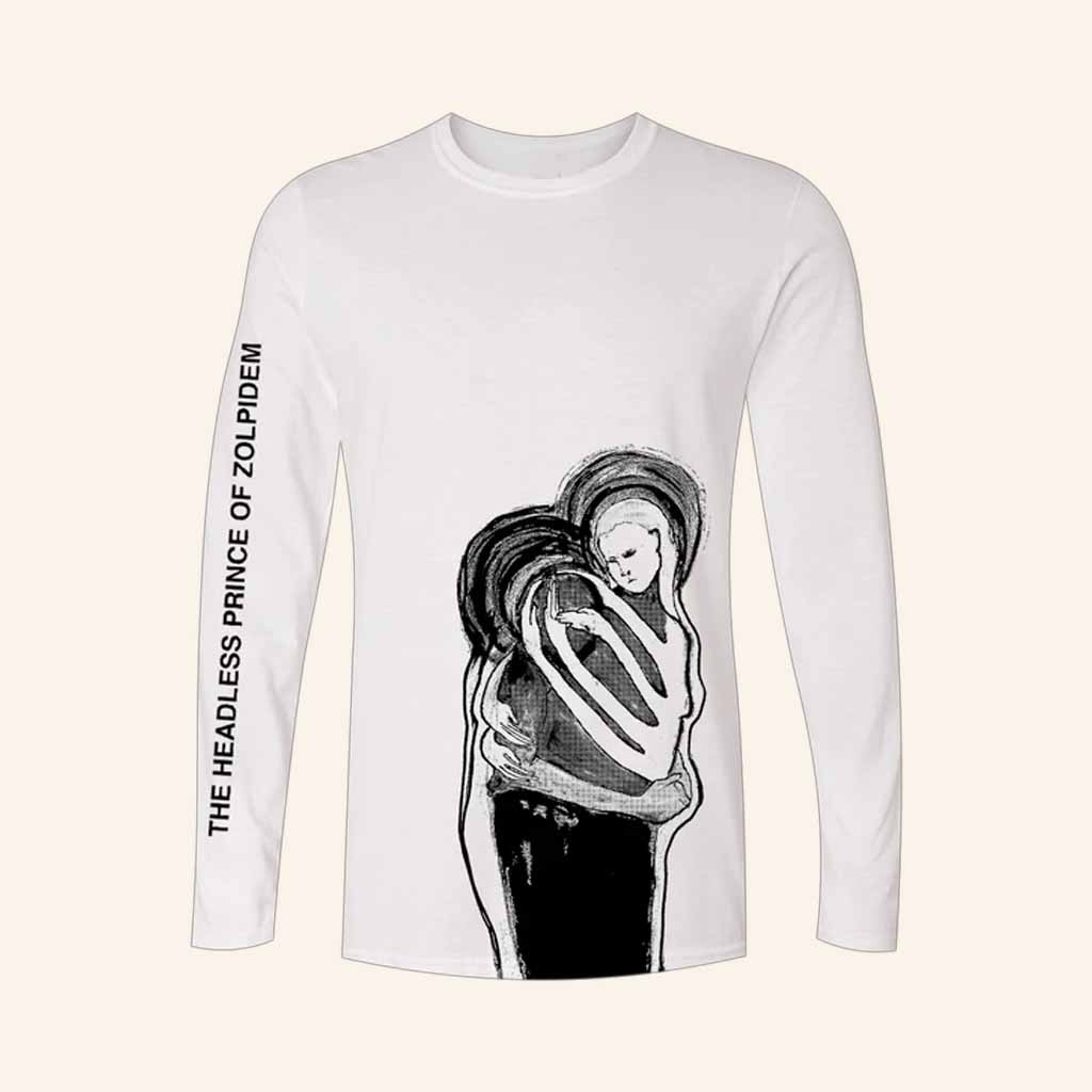 The Headless Prince Of Zolpidem Merch Lovers White Long Sleeve T-Shirt Gift For Him The Headless Prince Of Zolpidem Merch Lovers White Long Sleeve T-Shirt Gift For Him