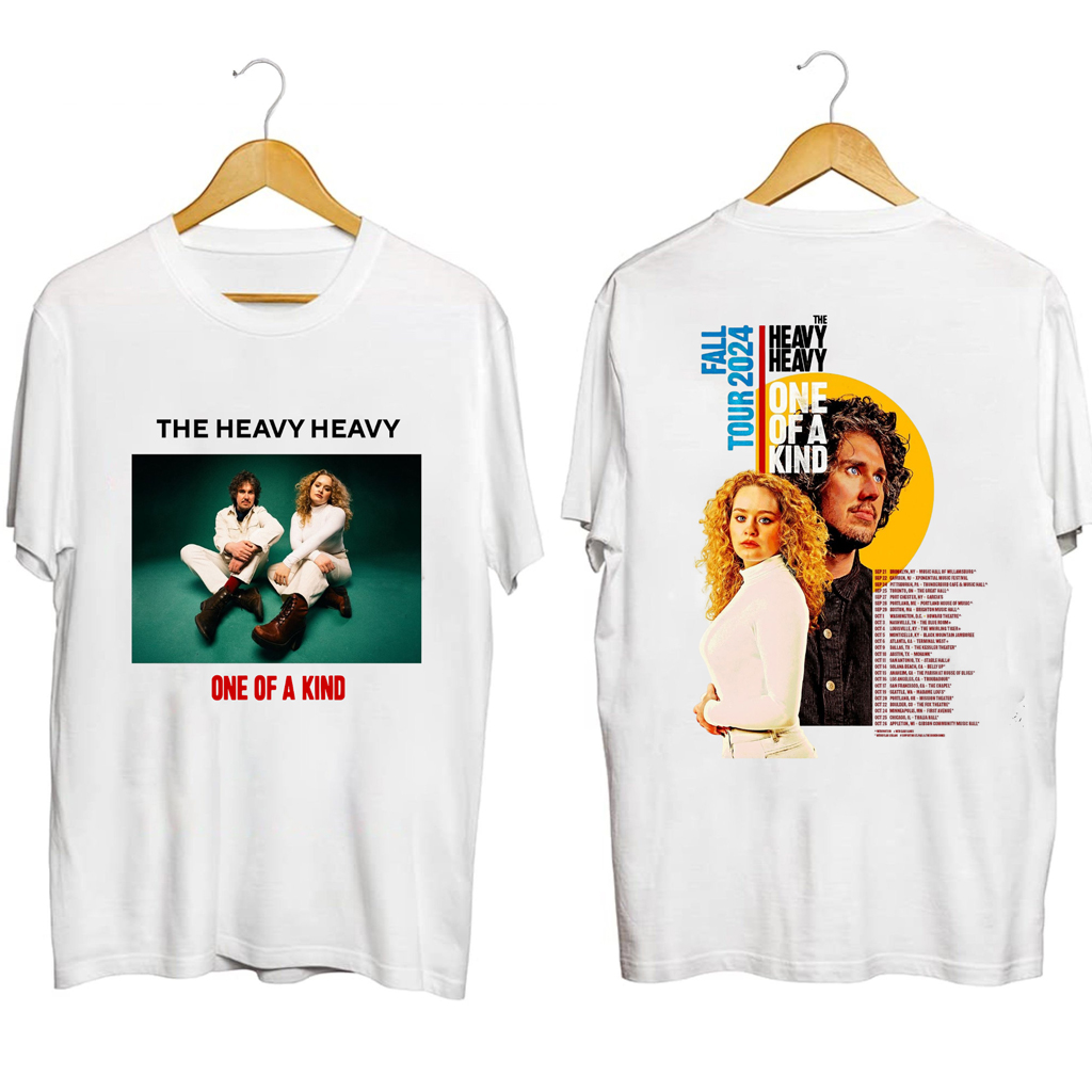 The Heavy Heavy One Of A Kind Tour Shirt The Heavy Heavy Merch Gifts For Music Lovers
