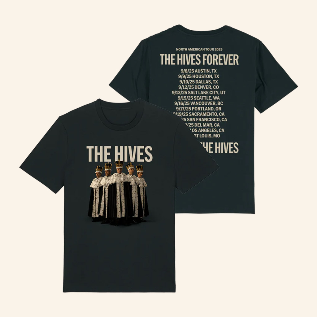 The Hives Merch Forever 2025 Na Tour T-Shirt Christmas Gift Ideas For Rock Fans