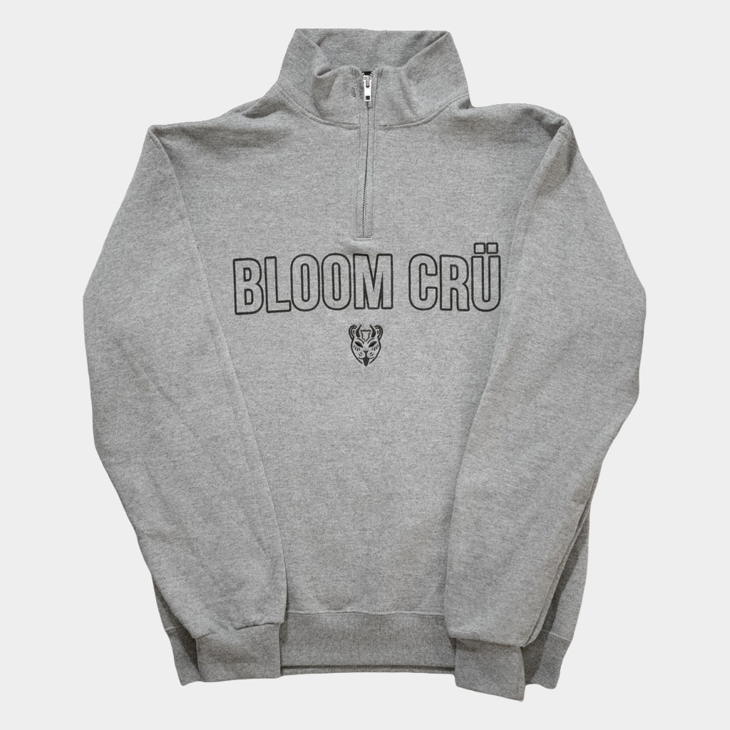 The Home Team Merch Bloom Cru Half Zip Sweatshirt The Home Team Apparel Gifts For Fans