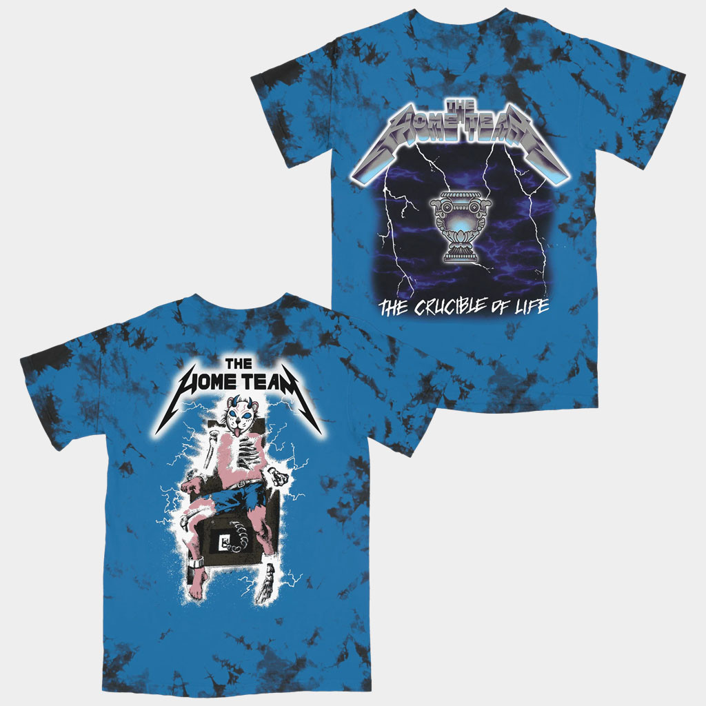 The Home Team Merch Crucible Of Life Tie Dye Shirt The Home Team T-Shirt Gift Ideas For Son-1