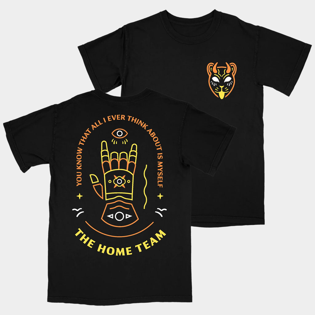 The Home Team Merch Gauntlet The Home Team T-Shirt Gift Ideas For Rock Band Fans