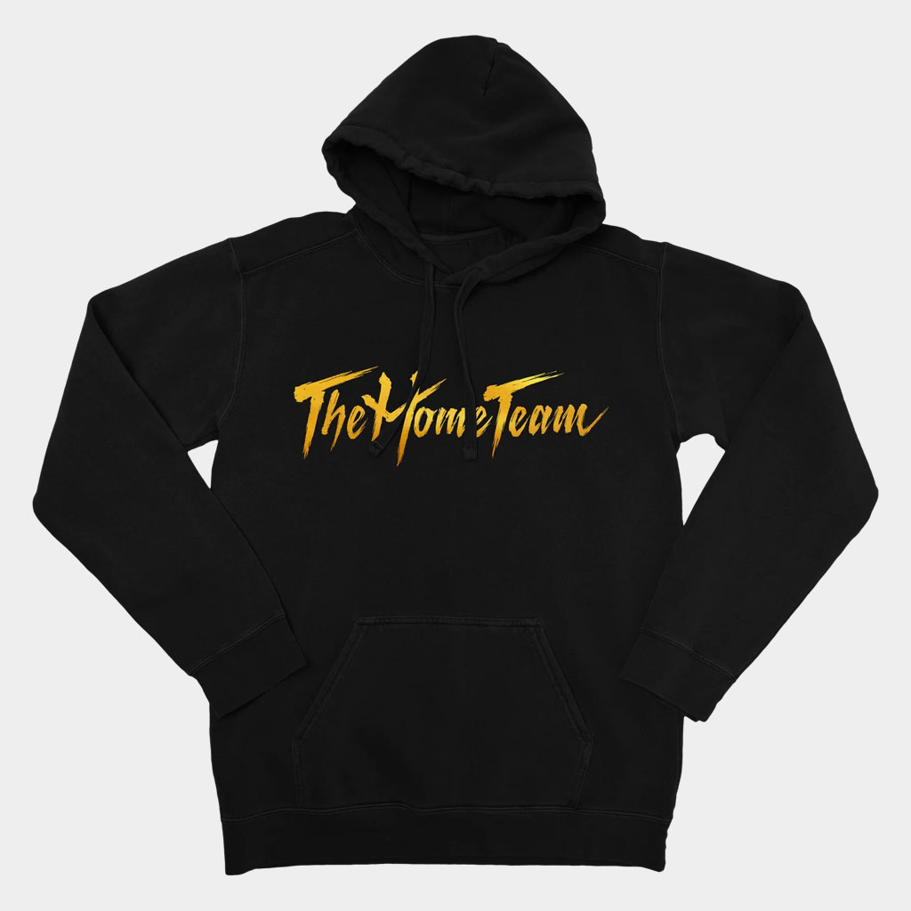 The Home Team Merch Gold Logo Hoodie The Home Team Hoodie Gift Ideas For Him-1