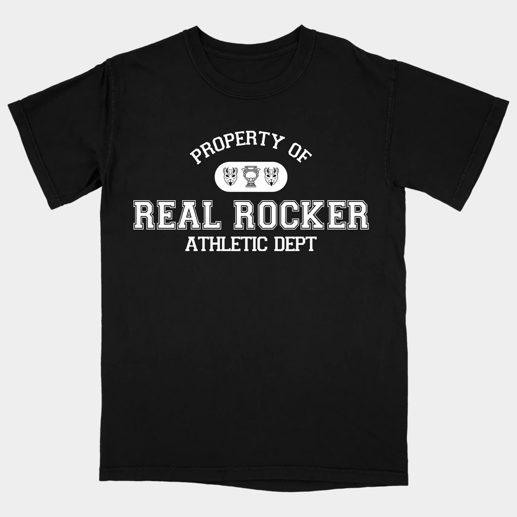 The Home Team Merch Real Rocker U Athletic T-Shirt Best Gifts For Rock Lovers
