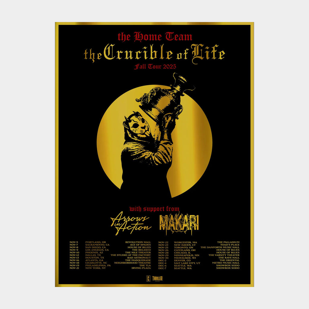 The Home Team Merch Signed The Crucible Of Life Tour Poster The Home Team Wall Art Decor-1