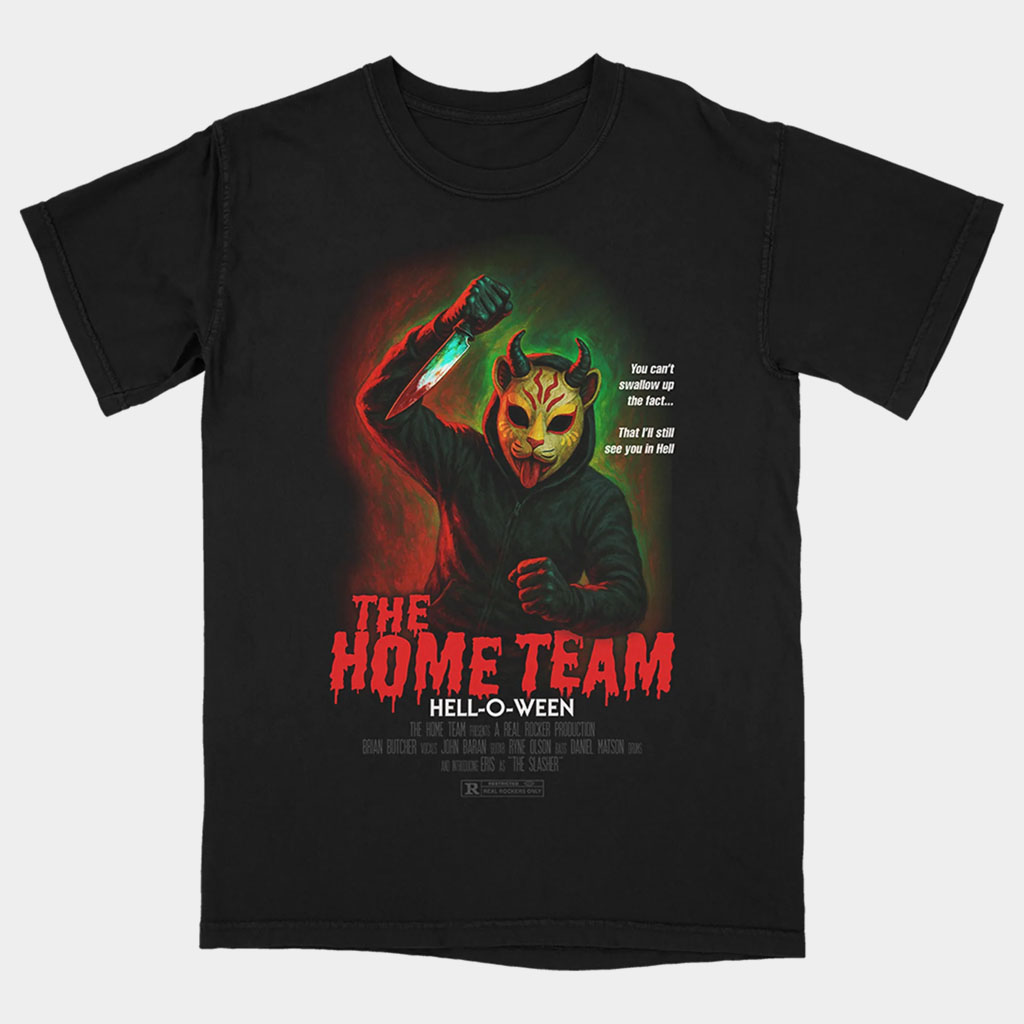 The Home Team Merch Slasher T-Shirt The Home Team Hell O Ween Shirt Gift Ideas For Husband