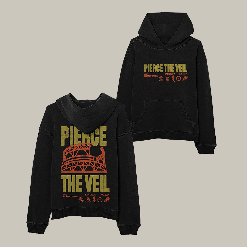 The Homecoming Pierce The Veil Hoodie Rock Music Apparel Pierce The Veil Lover Gift