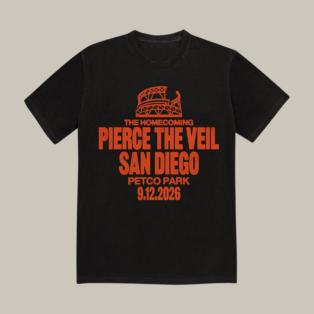 The Homecoming Pierce The Veil T-Shirt Music Concert Tee Rock Music Lover Gift Idea