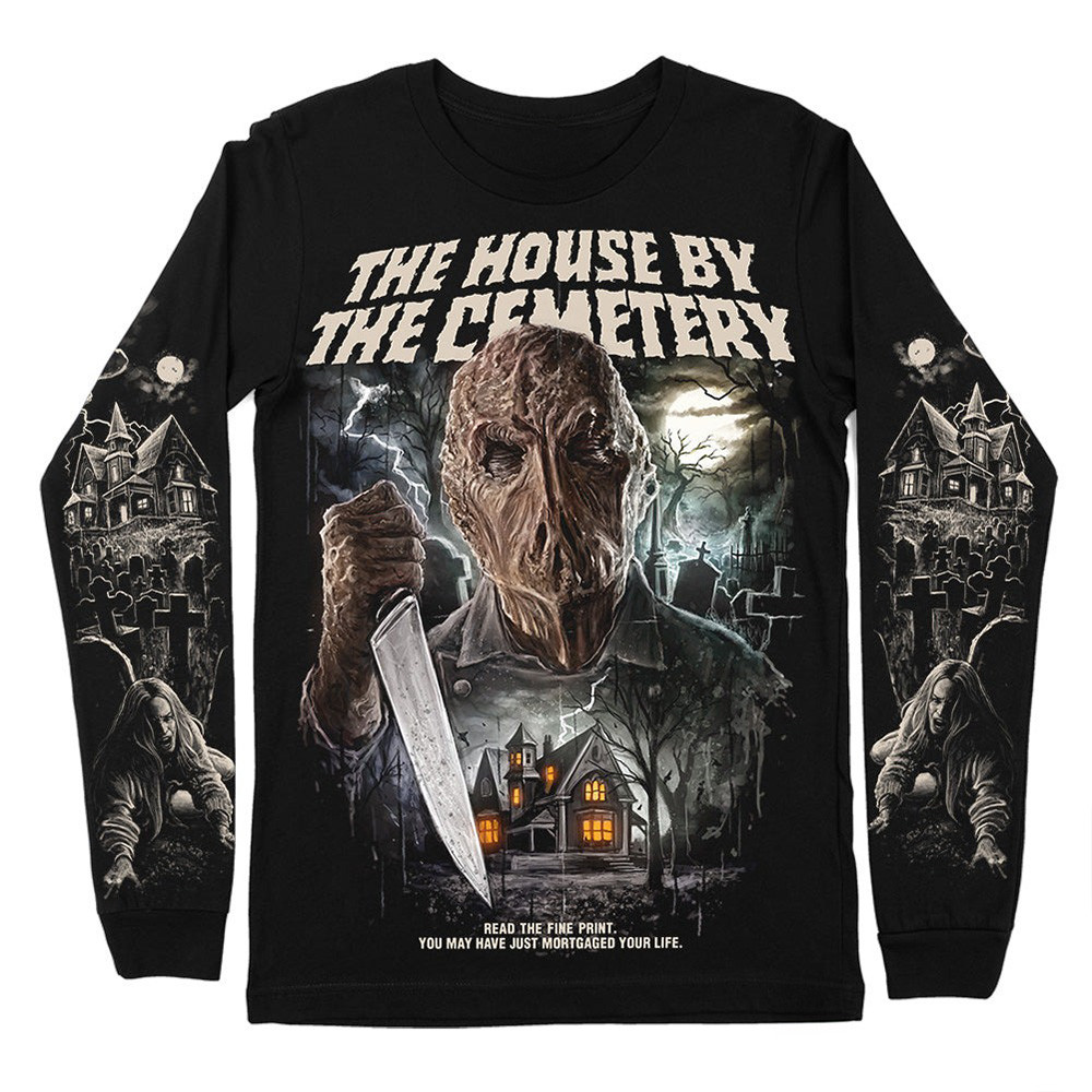 The House By The Cemetery Mortgaged Your Life Long Sleeve Shirt Merch Gifts For Fans