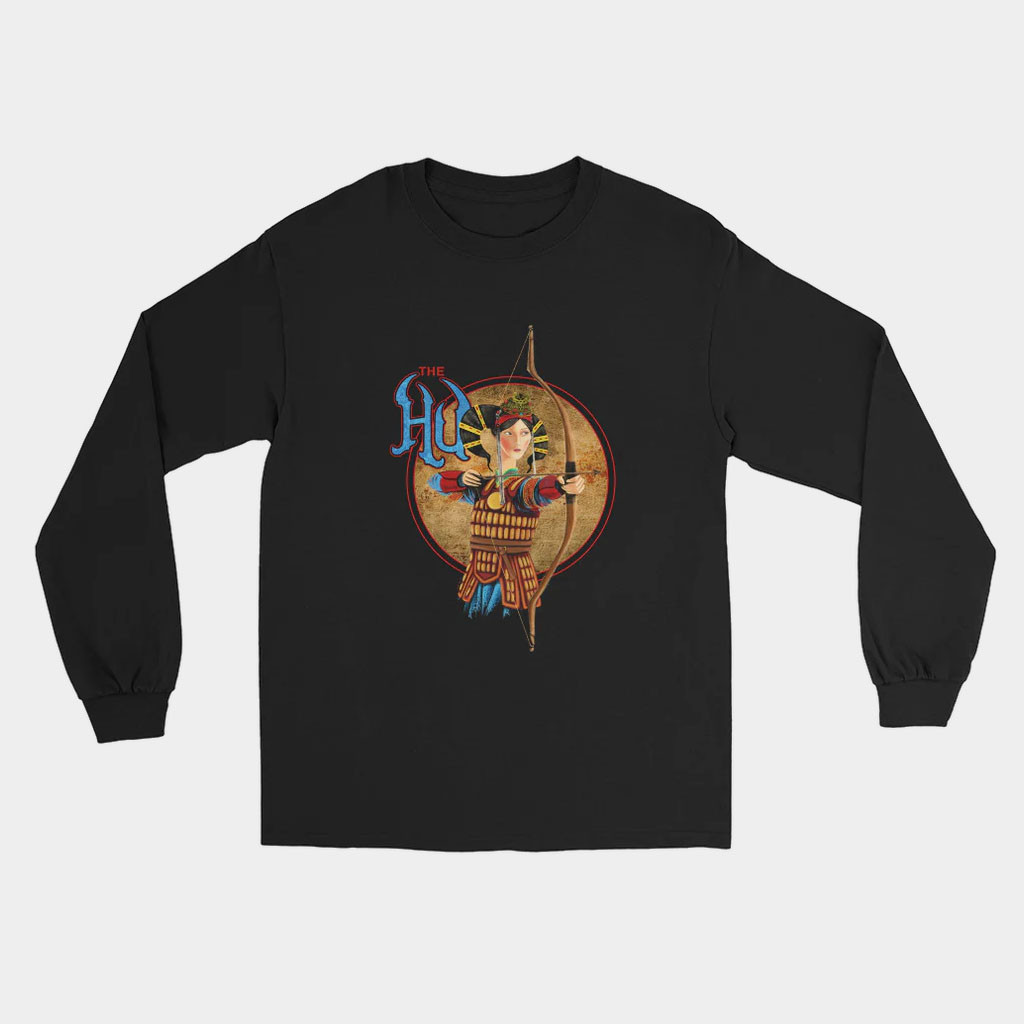 The Hu Merch Archer Painting Long Sleeve T-Shirt Gifts For Band Fans