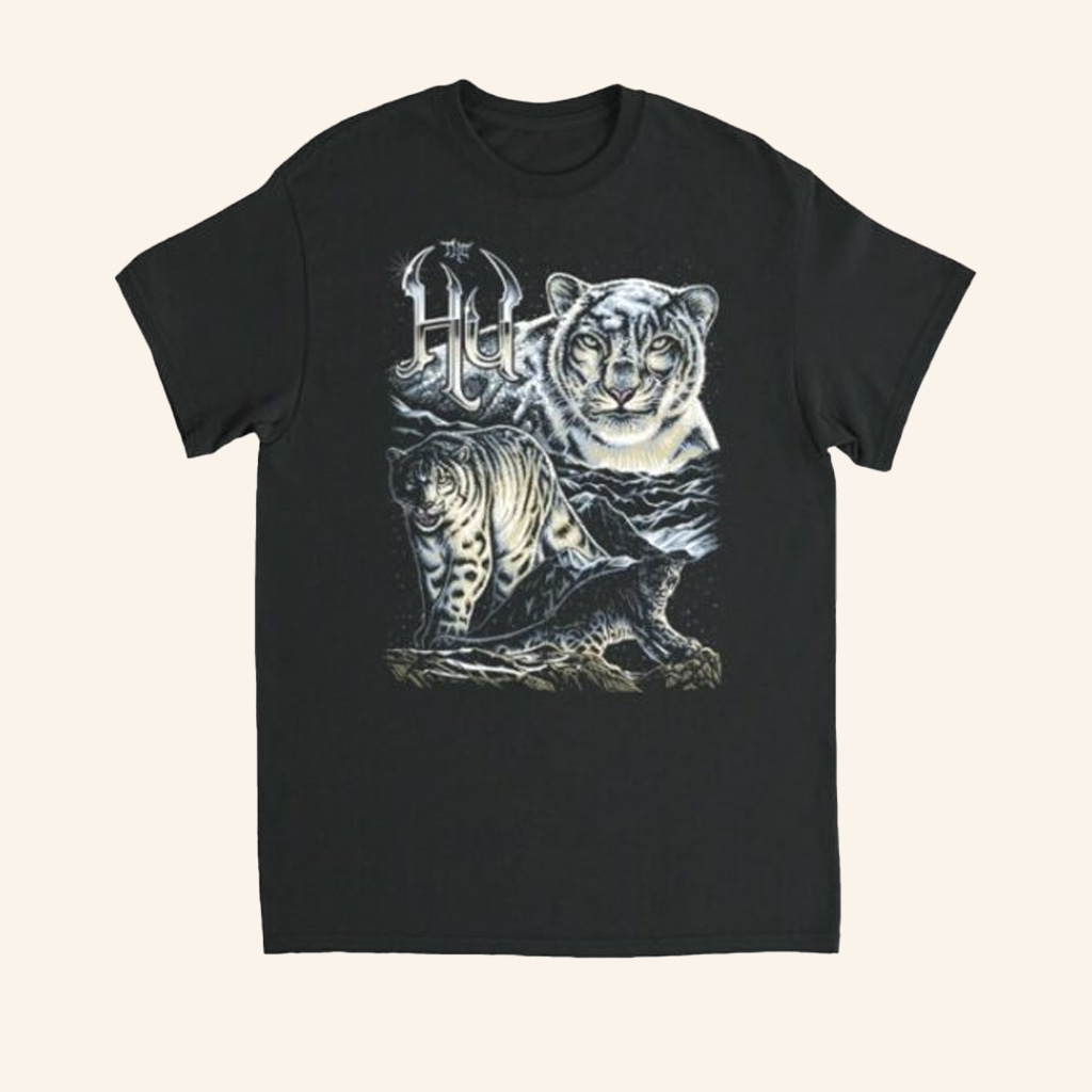 The Hu Merch Snow Leopard Collage Shirt  Gifts For Friends The Hu Merch Snow Leopard Collage Shirt  Gifts For Friends