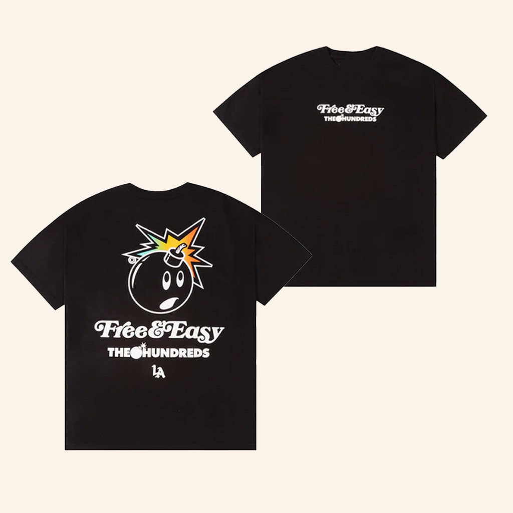 The Hundreds Merch Free Easy Bomb T-Shirt Birthday Present For Husband The Hundreds Merch Free Easy Bomb T-Shirt Birthday Present For Husband