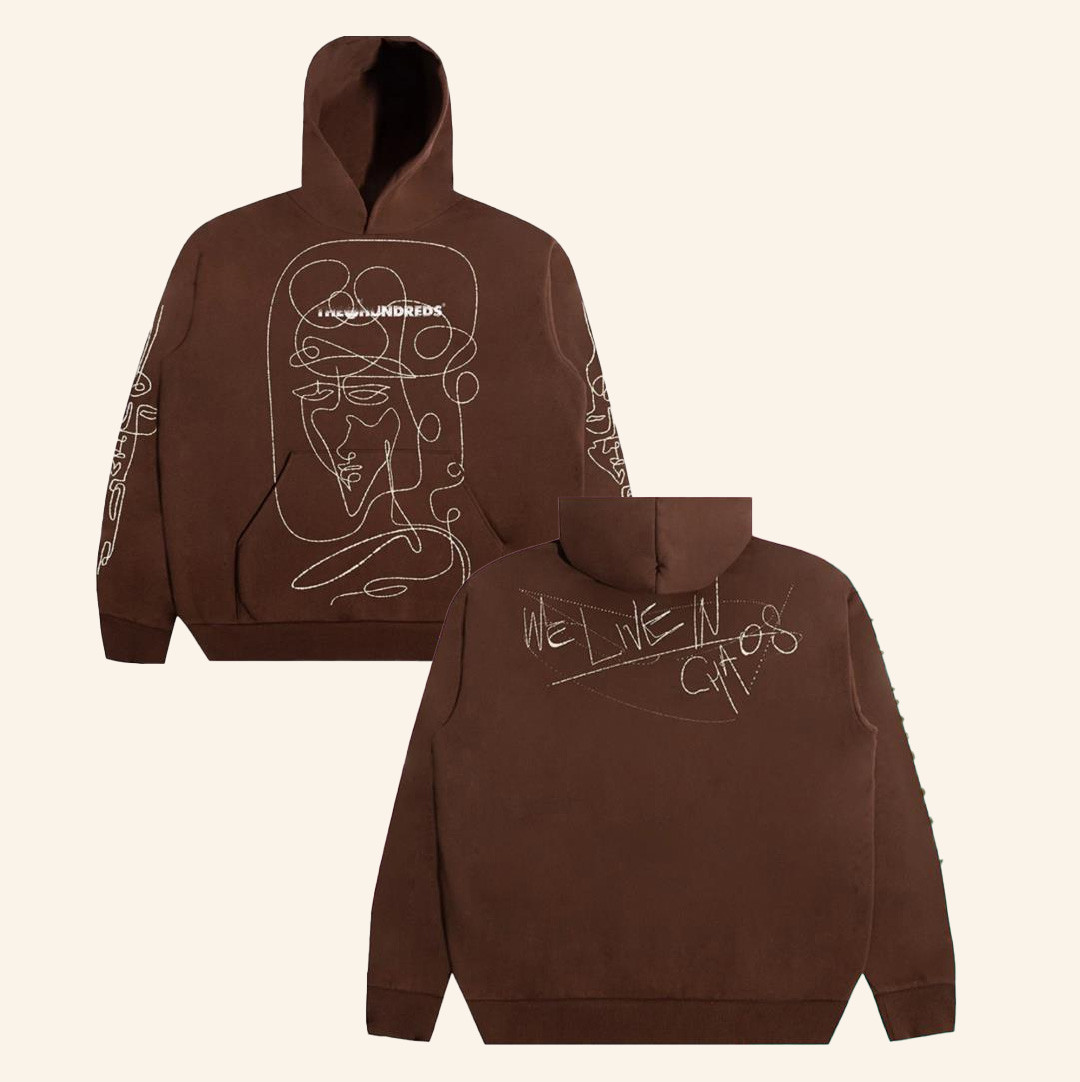 The Hundreds Merch Live In Chaos Hoodie Great Christmas Gifts For Men The Hundreds Merch Live In Chaos Hoodie Great Christmas Gifts For Men