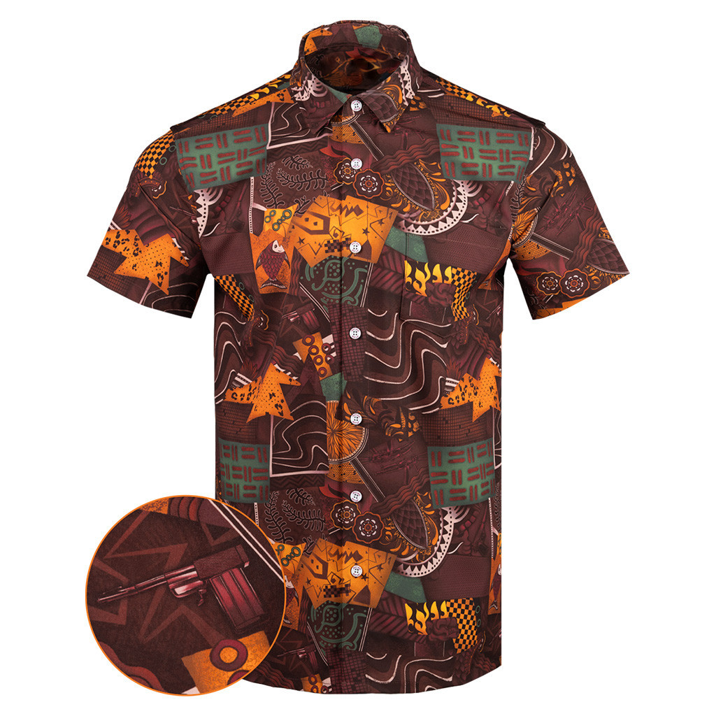 The Invincible Button Down Shirt Hawaiian Tactical Button Down Gifts For Father In Law