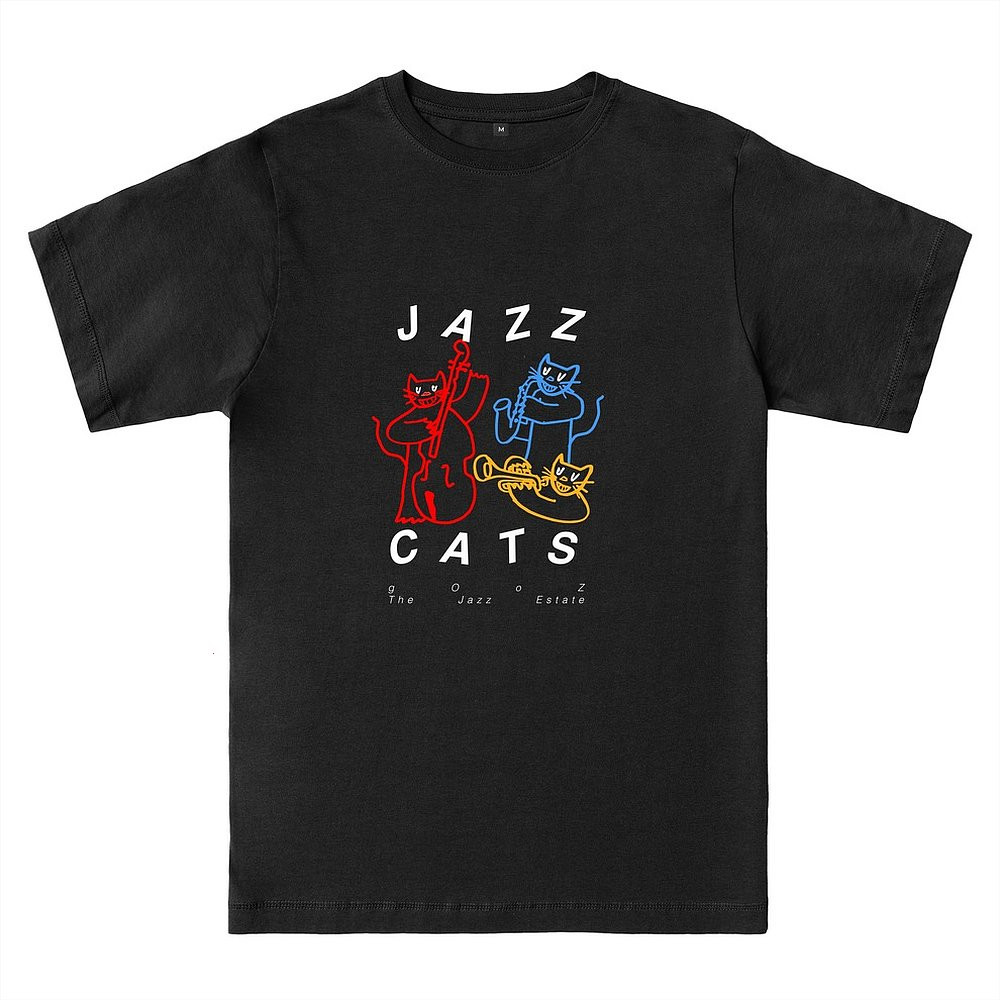 The Jazz Cats T-Shirt Funny Cat Apparel Gifts For Best Friends