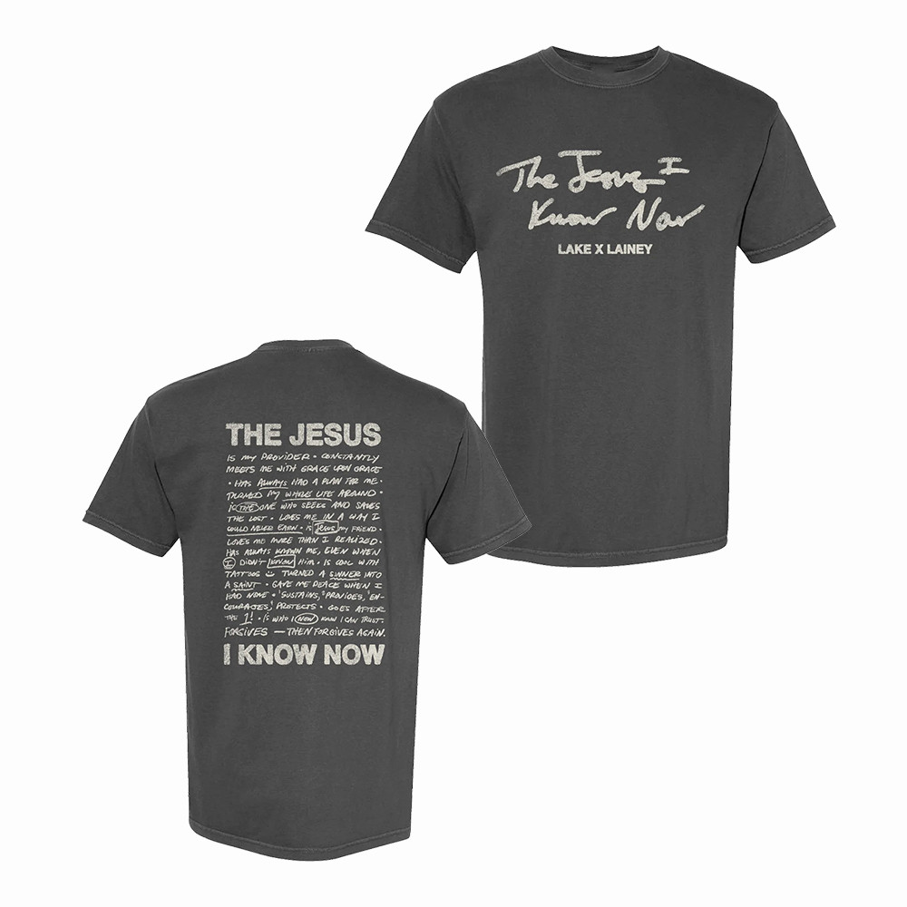 The Jesus I Know Now Brandon Lake T-Shirt Brandon Lake Clothing Present For Fans
