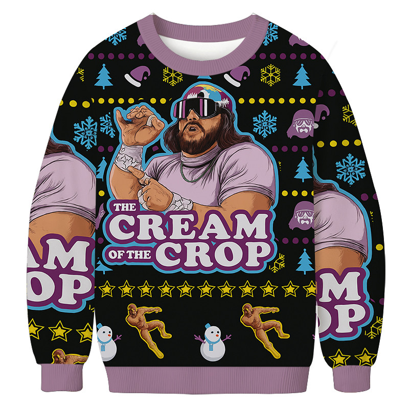 The Jesus Of The Crop Christmas Ugly Sweater Xmas Clothing Christian Christmas Gifts