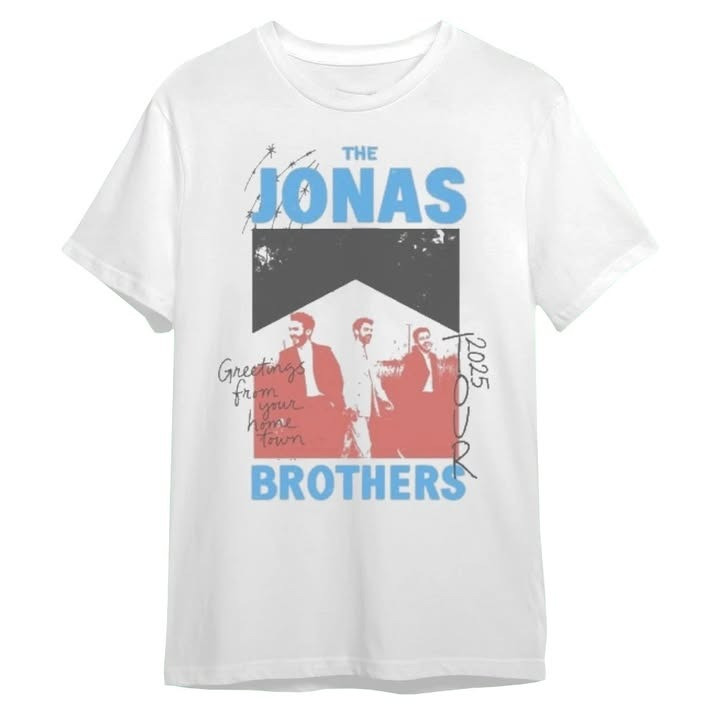 The Jonas Brothers Greetings From Your Home Tour 2025 T-Shirt Gift For Fans