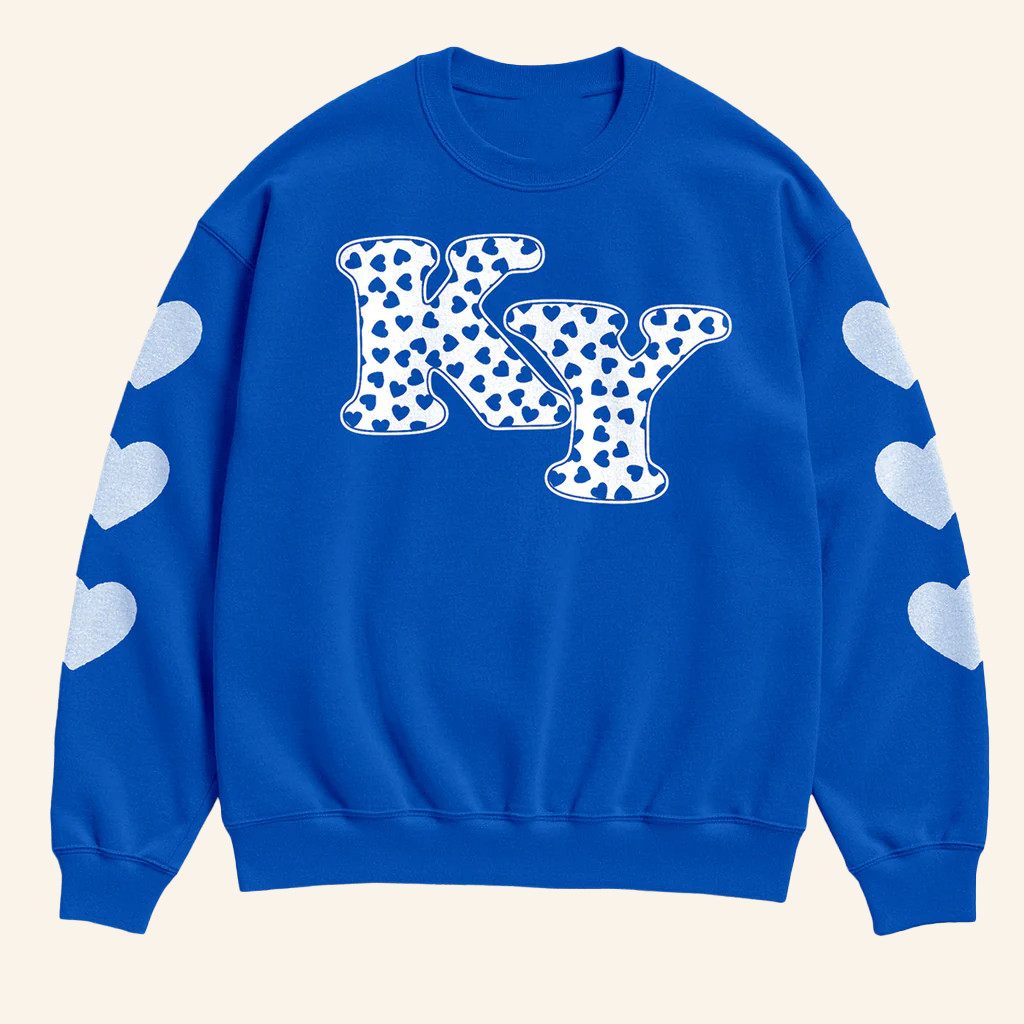 The Kentucky Merch The Kentucky Heart Sweatshirt Gifts Ideas For Friend
