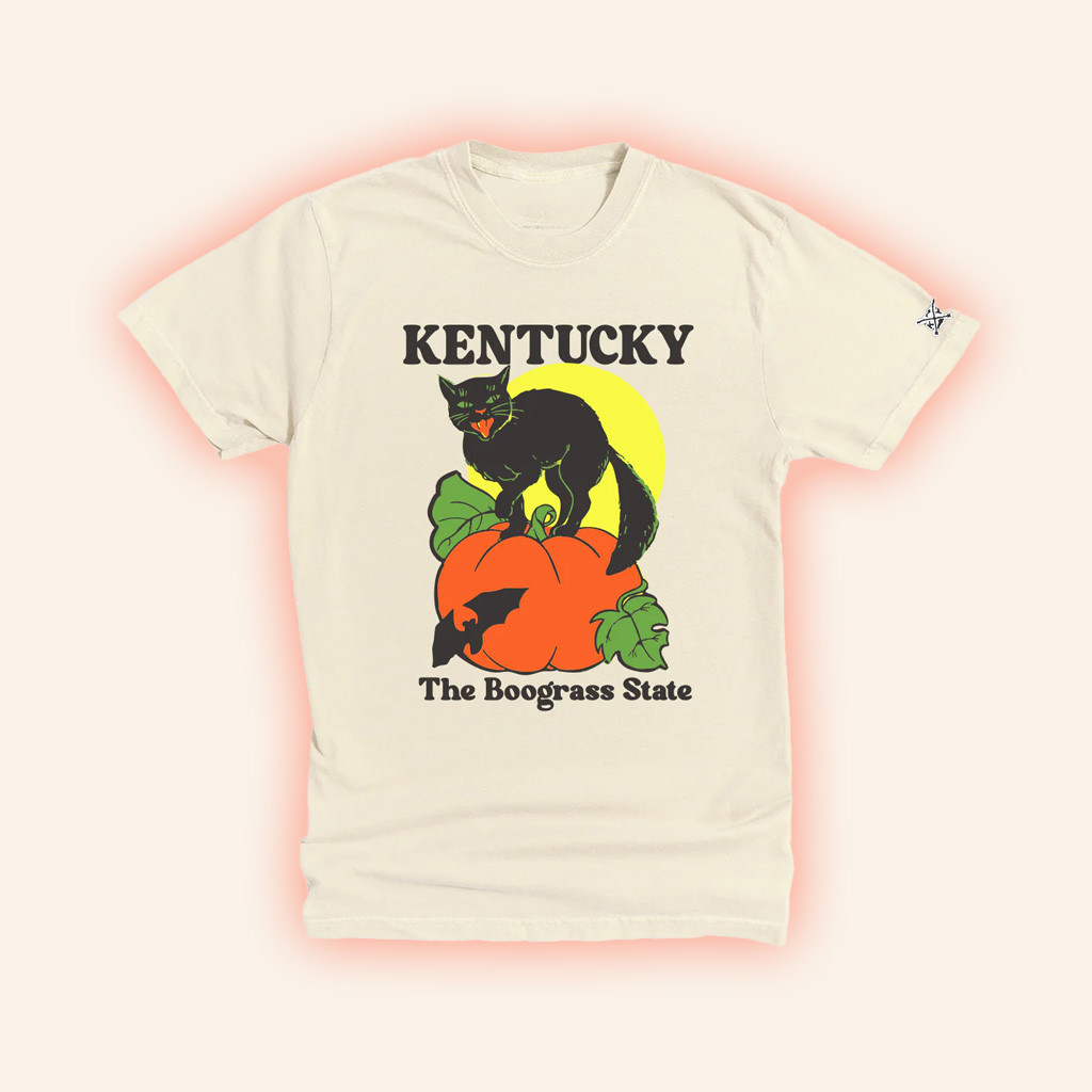 The Kentucky The Vintage Boograss State Black Cat Shirt Gifts For Halloween The Kentucky The Vintage Boograss State Black Cat Shirt Gifts For Halloween