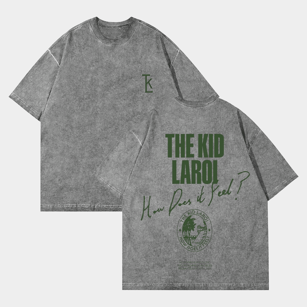 The Kid LAROI Merch How Does It Feel T-Shirt Music Lover Gifts For Him The Kid LAROI Merch How Does It Feel T-Shirt Music Lover Gifts For Him