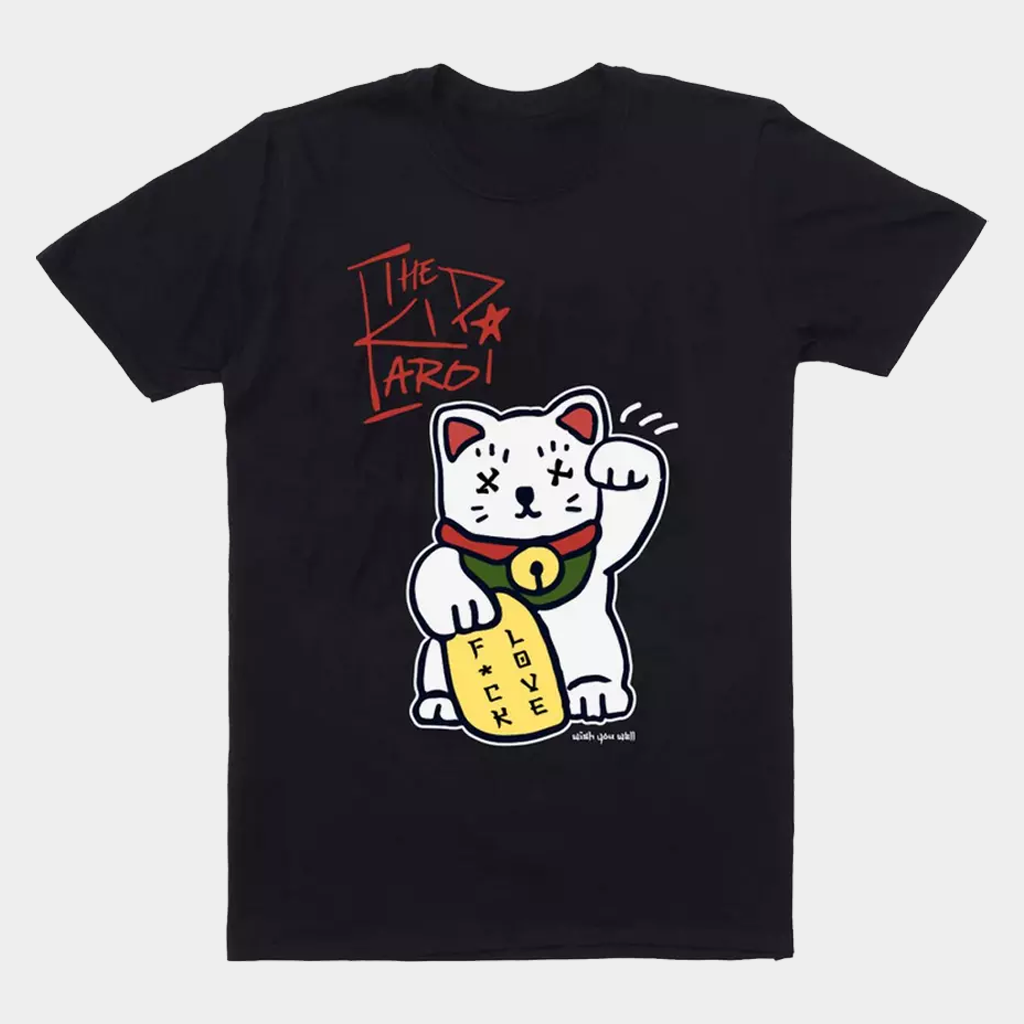 The Kid LAROI Merch Maneki Neko Cat T-Shirt Great Gifts For Friends