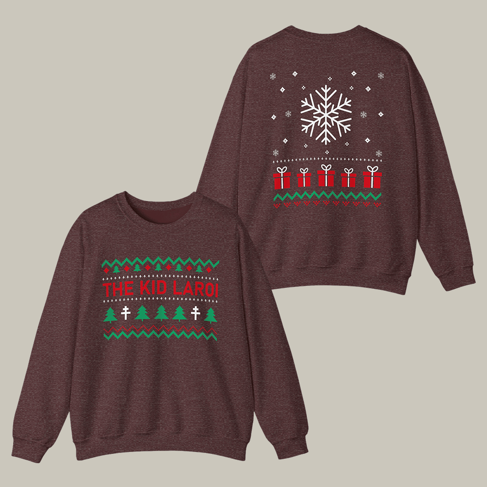 The Kid Laroi Sweatshirt Christmas Themed The Kid Laroi Apparel Gifts For Girlfriend