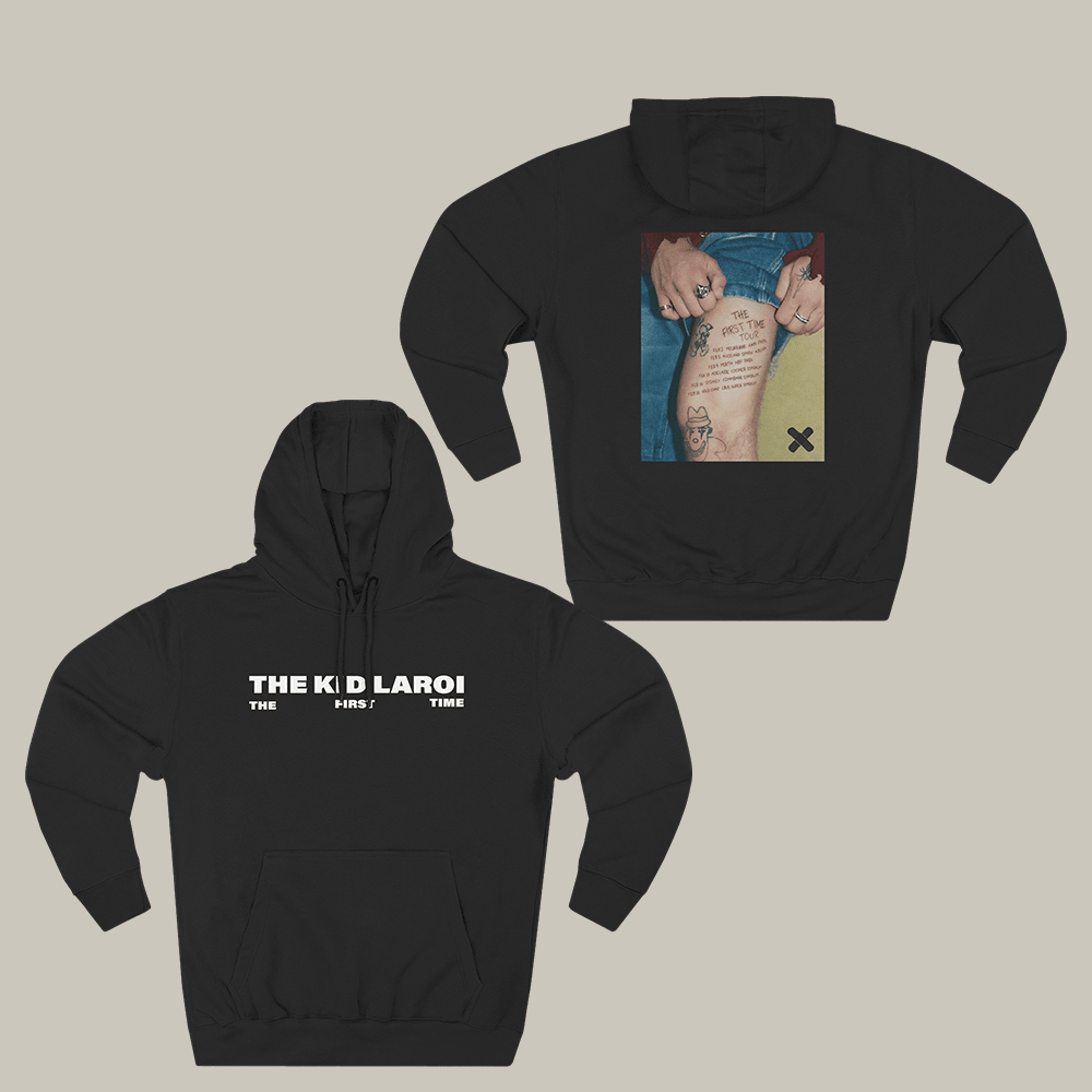The Kid Laroi The First Time Hoodie The Kid Laroi Merchandise Music Themed Gifts