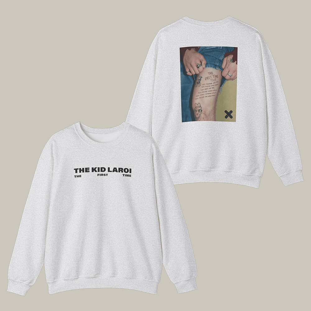 The Kid LAROI The First Time Sweatshirt Music Clothing Fandom Gift ideas