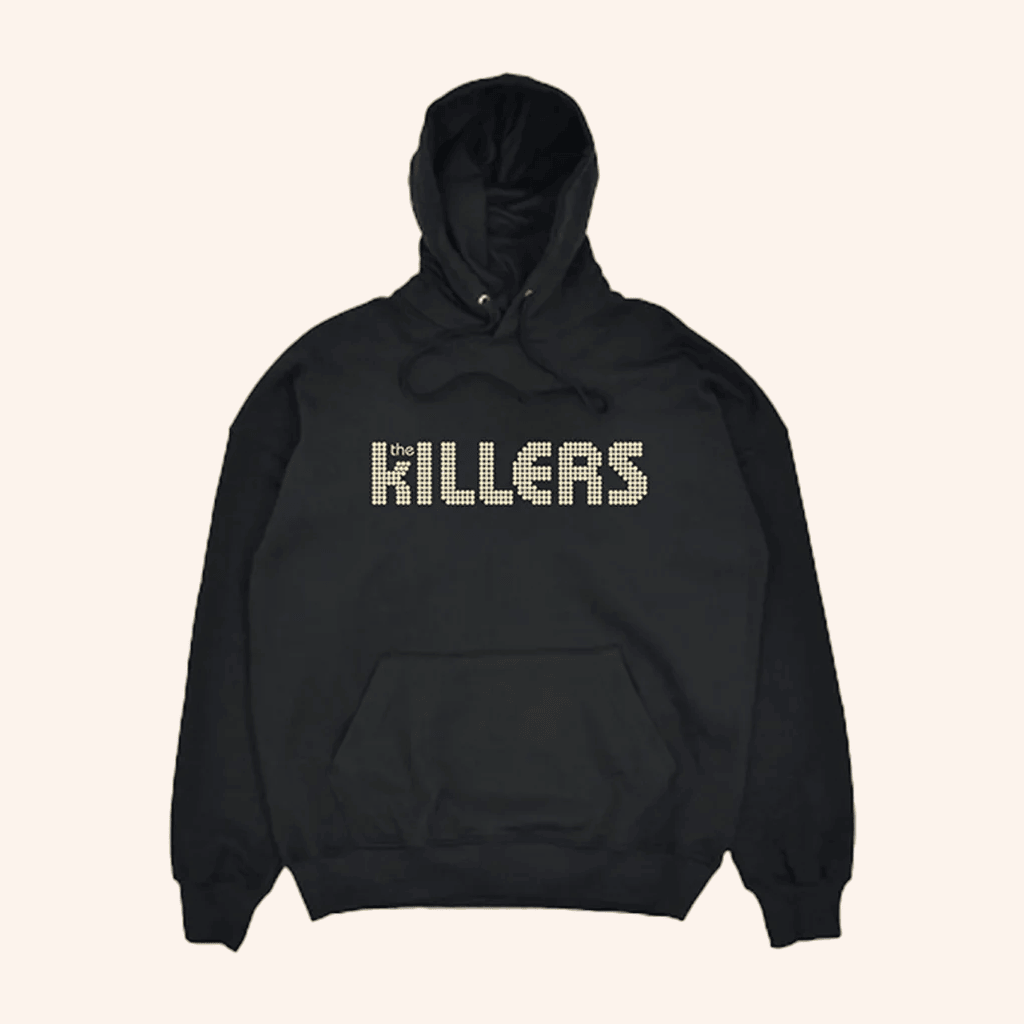 The Killers Merch The Killers Logo Black Hoodie Christmas Gift Ideas For Dad The Killers Merch The Killers Logo Black Hoodie Christmas Gift Ideas For Dad