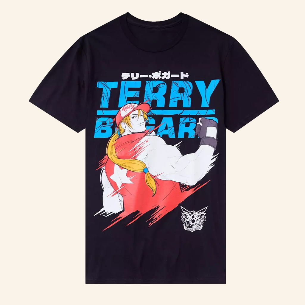 The King Of Fighters XV Merch Terry Bogard Shirt Unique Gifts For Game Lovers