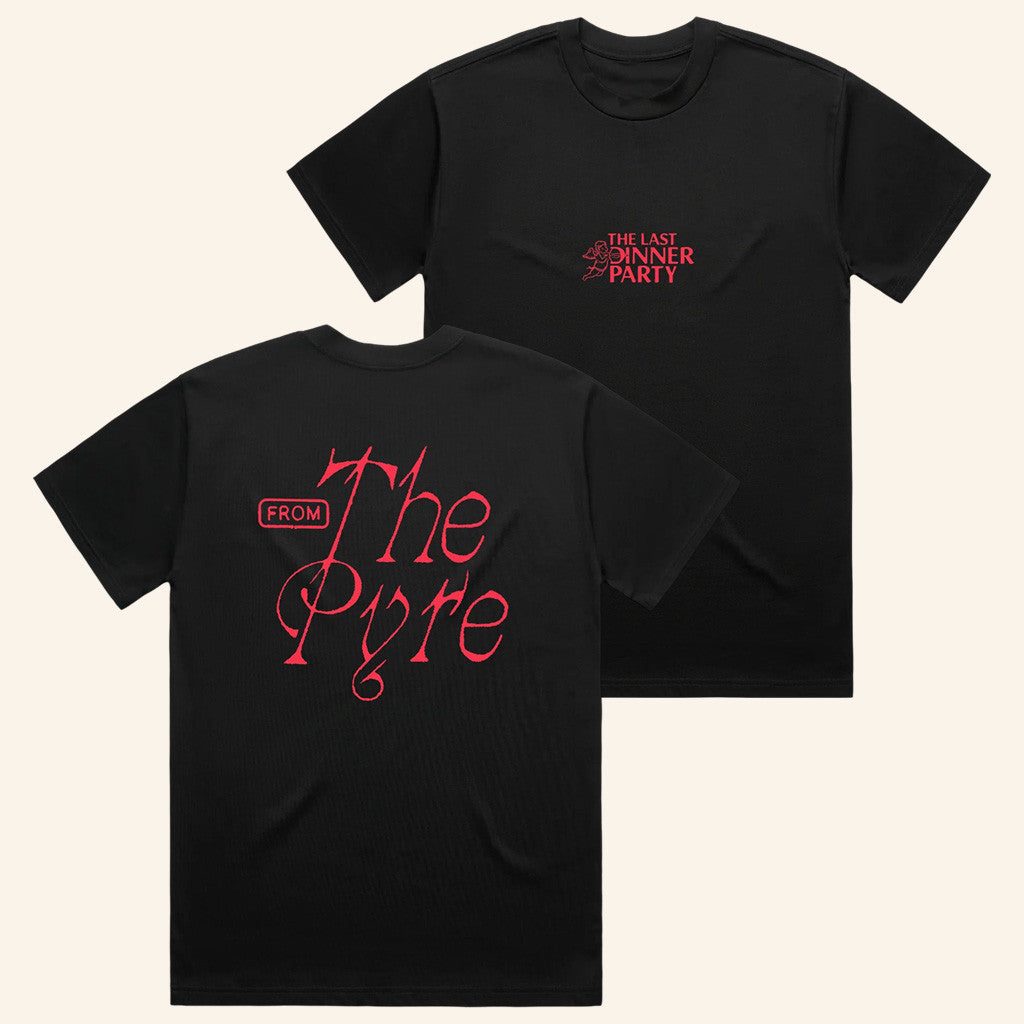 The Last Dinner Party Merch From The Pyre Black Logo T-Shirt Gifts For Dudes The Last Dinner Party Merch From The Pyre Black Logo T-Shirt Gifts For Dudes
