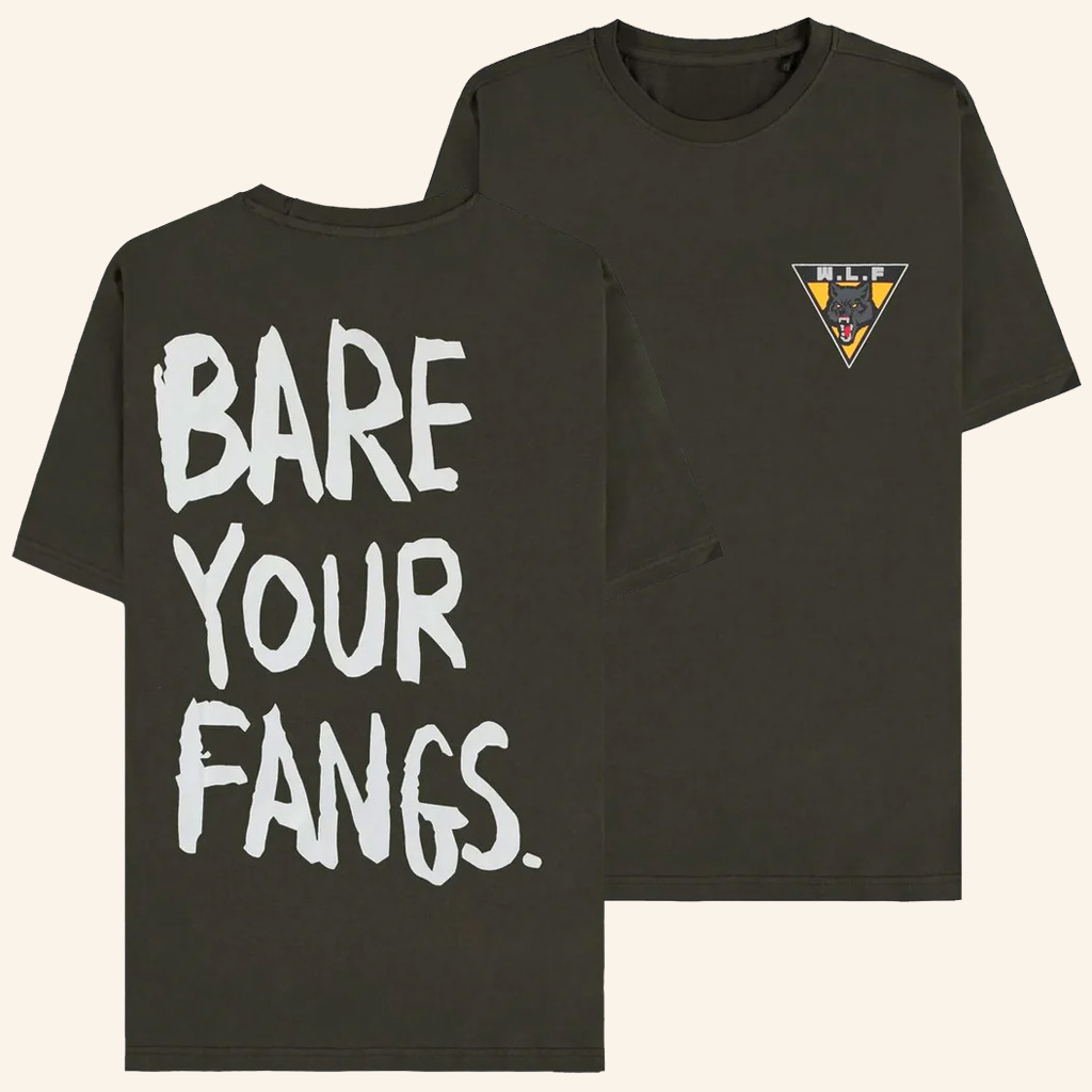 The Last Of Us Merch Bare Your Fangs T-Shirt Gifts Ideas For Brothers