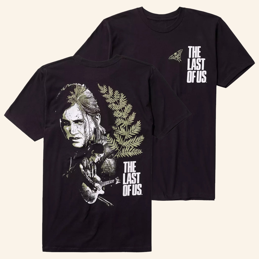 The Last Of Us Merch Ellie Fern T-Shirt Great Gifts For Brothers