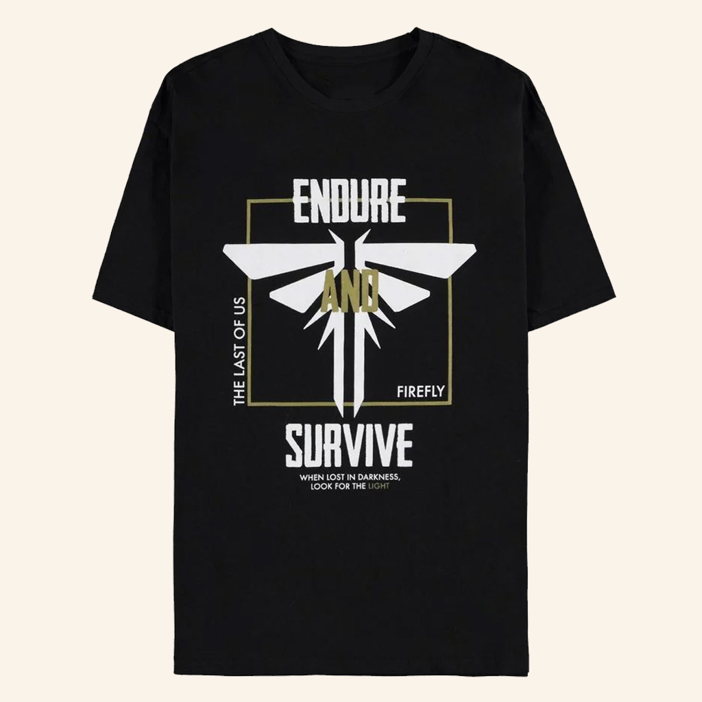 The Last Of Us Merch Endure And Survive T-Shirt Best Gift For Husband
