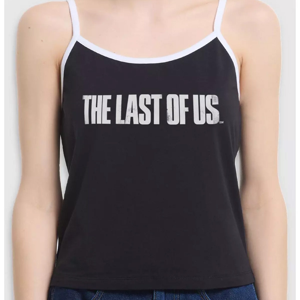 The Last Of Us Merch The Last Of Us Distressed Logo Tank Gifts For Sisters