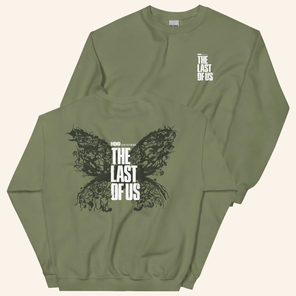 The Last Of Us Merch The Last Of Us Moth Sweatshirt Gifts For Sisters