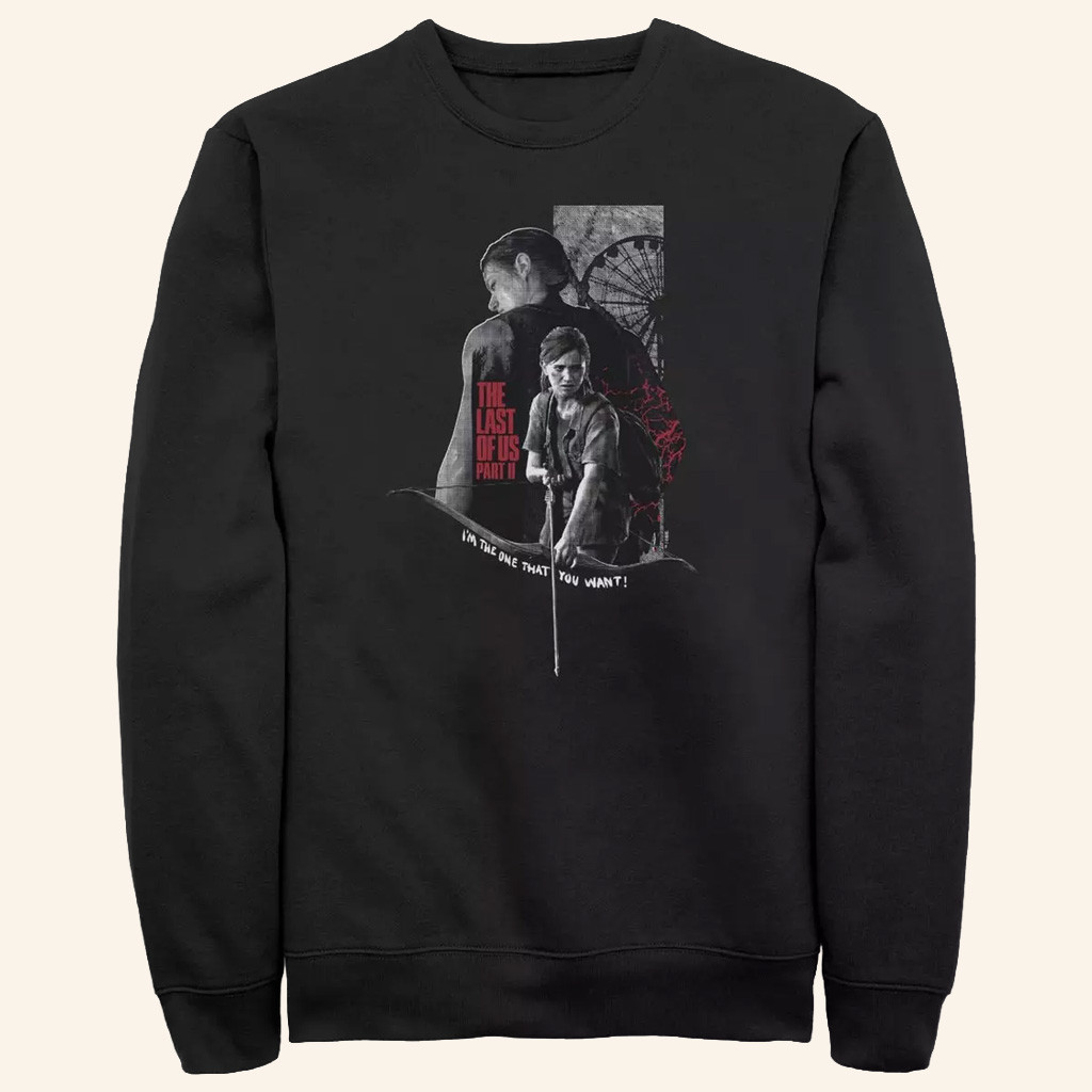 The Last Of Us Merch The Last Of Us Part II Abby And Ellie Sweatshirt Gifts For Brothers The Last Of Us Merch The Last Of Us Part II Abby And Ellie Sweatshirt Gifts For Brothers