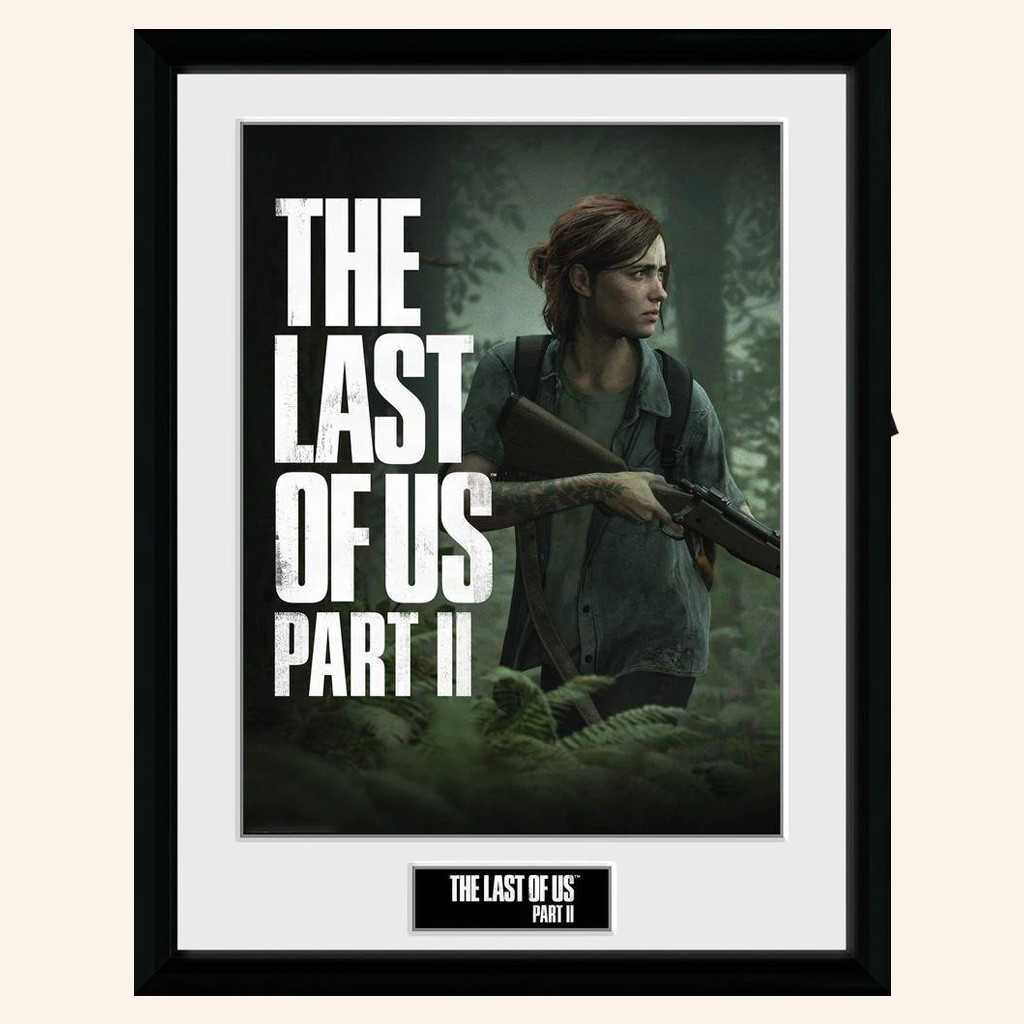 The Last Of Us Merch The Last Of Us Part II Ellie Poster Wall Art Decor Gifts For Fans