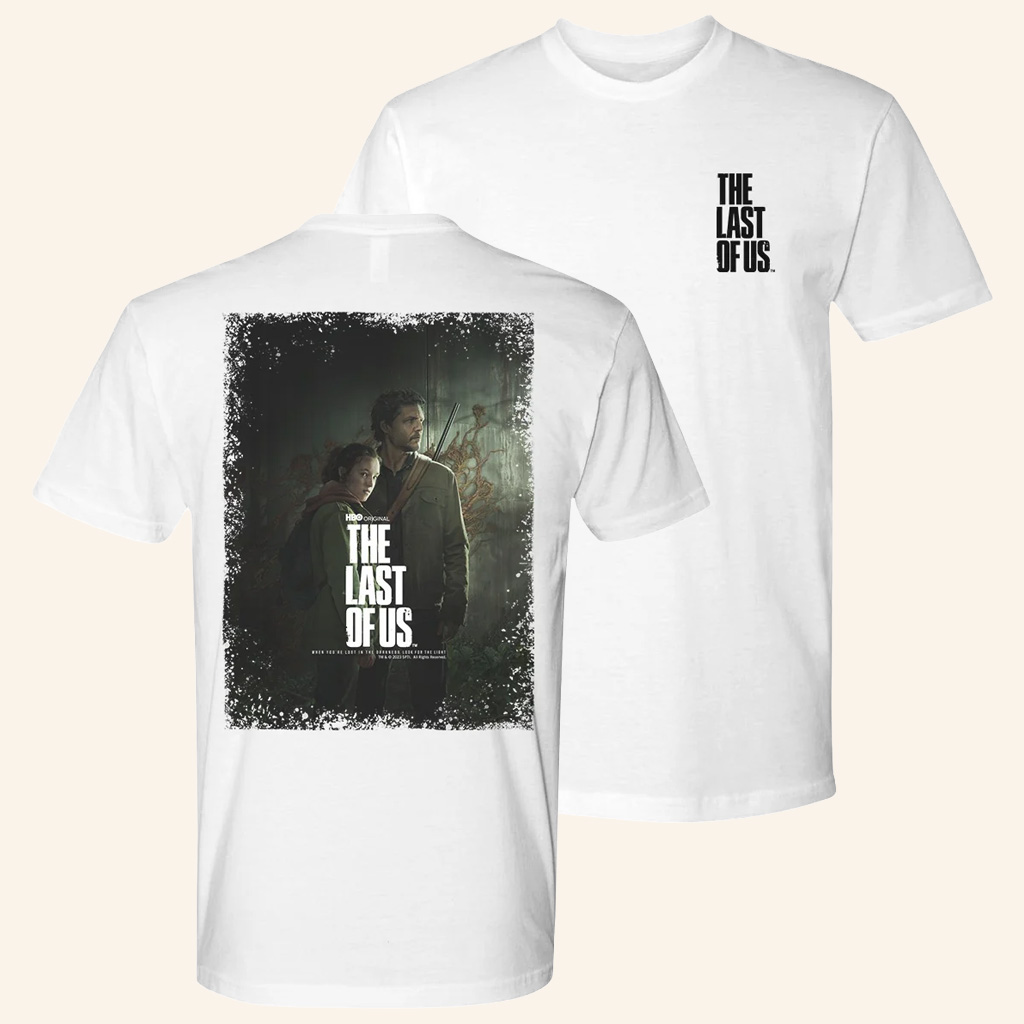 The Last Of Us Merch The Last Of Us Season 1 Art White T-Shirt Great Gifts For Friends