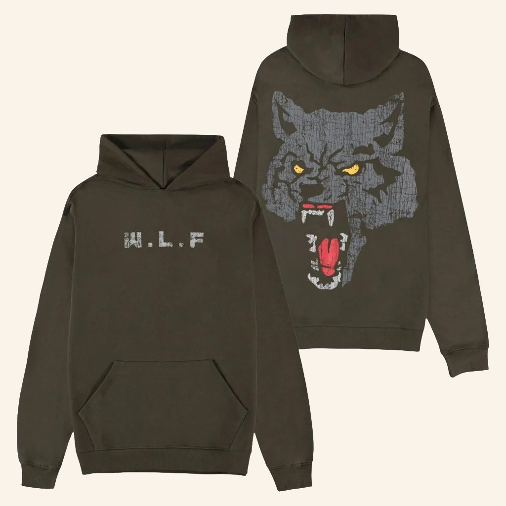 The Last Of Us Merch WLF Wolf Hoodie Best Gifts Idea For Boyfriend