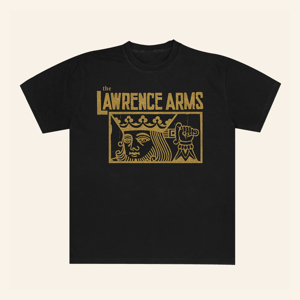 The Lawrence Arms Merch Suicide King T-Shirt Black Gifts For Him Her